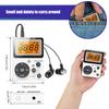 Pocket AM FM Radio Portable Reception Battery Powered Digital Tuning Radio with Stereo Earphone Large LCD Screen