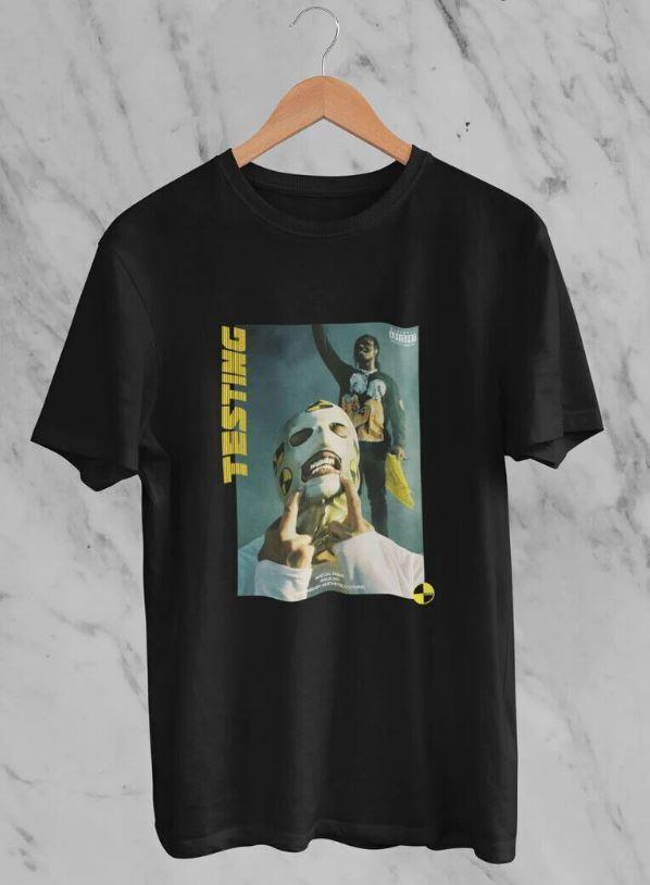 ASAP Rocky Testing ASAP Rocky Vintage Graphic Tee short sleeve T shirt Unisex T-Shirt S