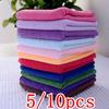 10 Pcs Useful Soft Soothing Face Hand Towel Cleaning Cotton Towel Wash Cloth ARI