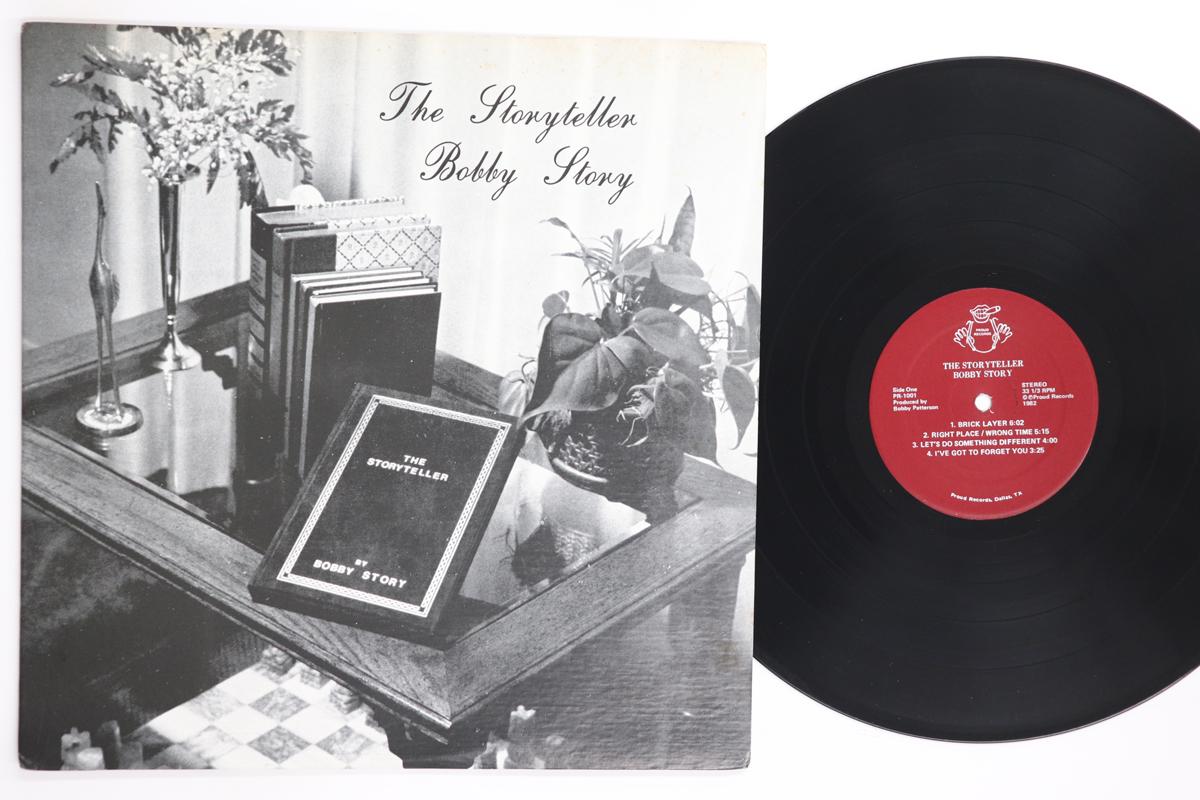 LP Пластинка BOBBY STORY The Storyteller PR1001 PROUD PRODUCTIO 1982 США СоулФанк Б/У