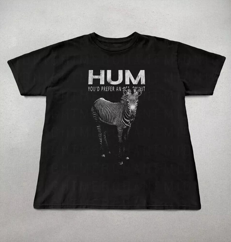 Vintage Hum BAND 90s Band T Shirt Cotton Men All Size S-5XL HRO1 Unisex T-Shirt L