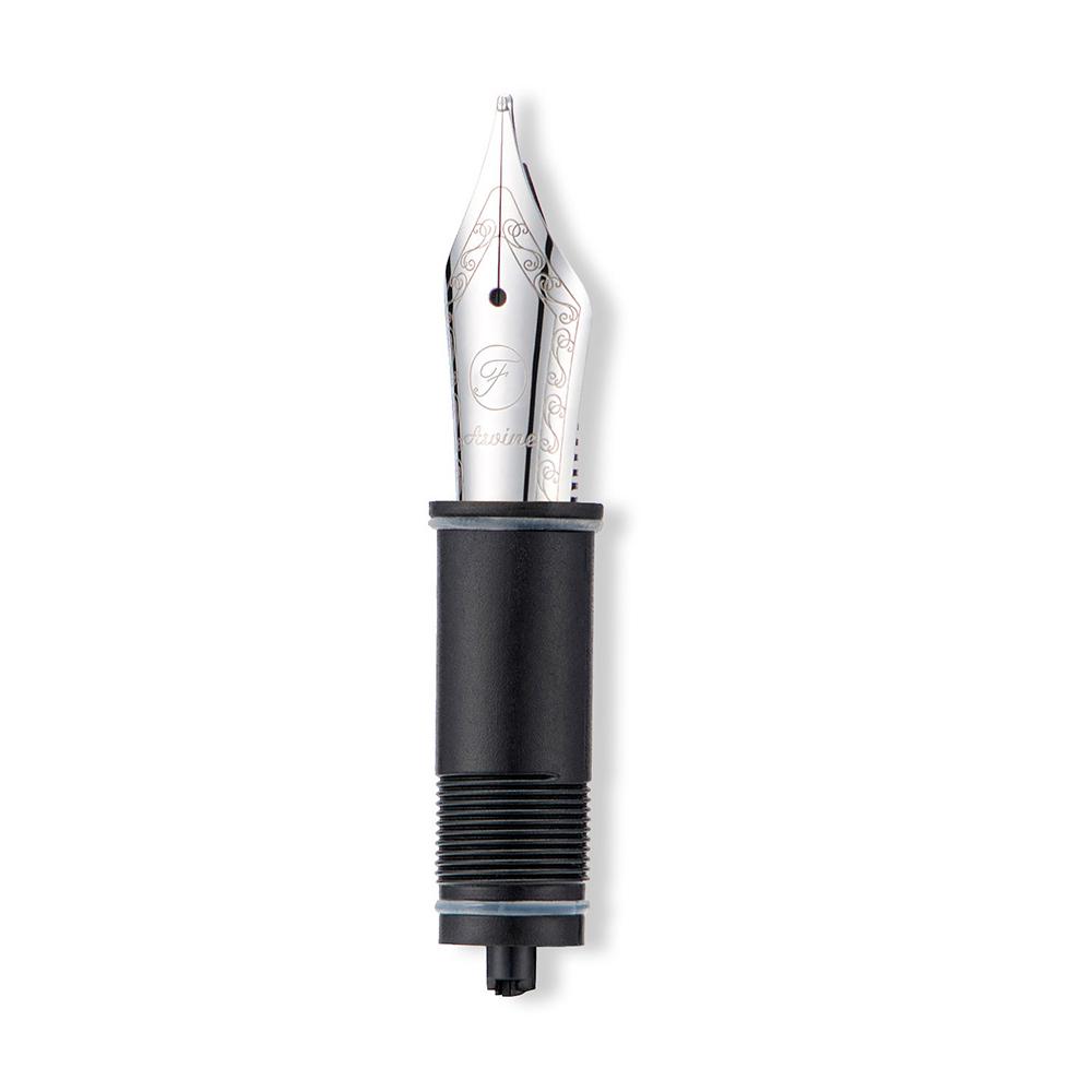 Asvine V126 Penna Stilografica a Riempimento Sottovuoto Nero Opaco Titanio Pennino EF/F/M Acrilico Scrittura Regalo di Natale Penna per Ufficio Lusso