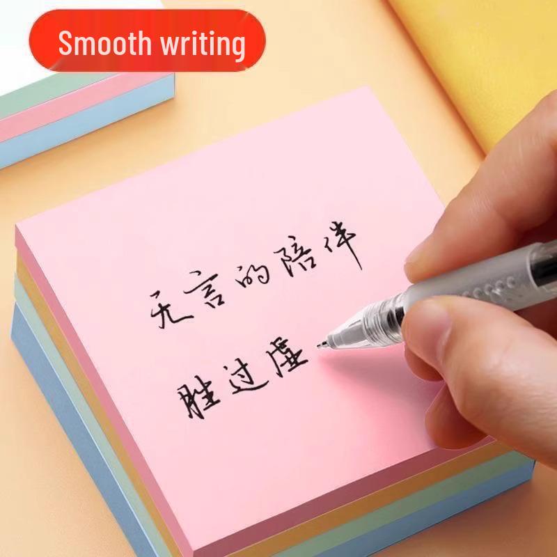 Sticky Note Set for Elementary Students - 3 Books of Colorful Labels & Memo Strips