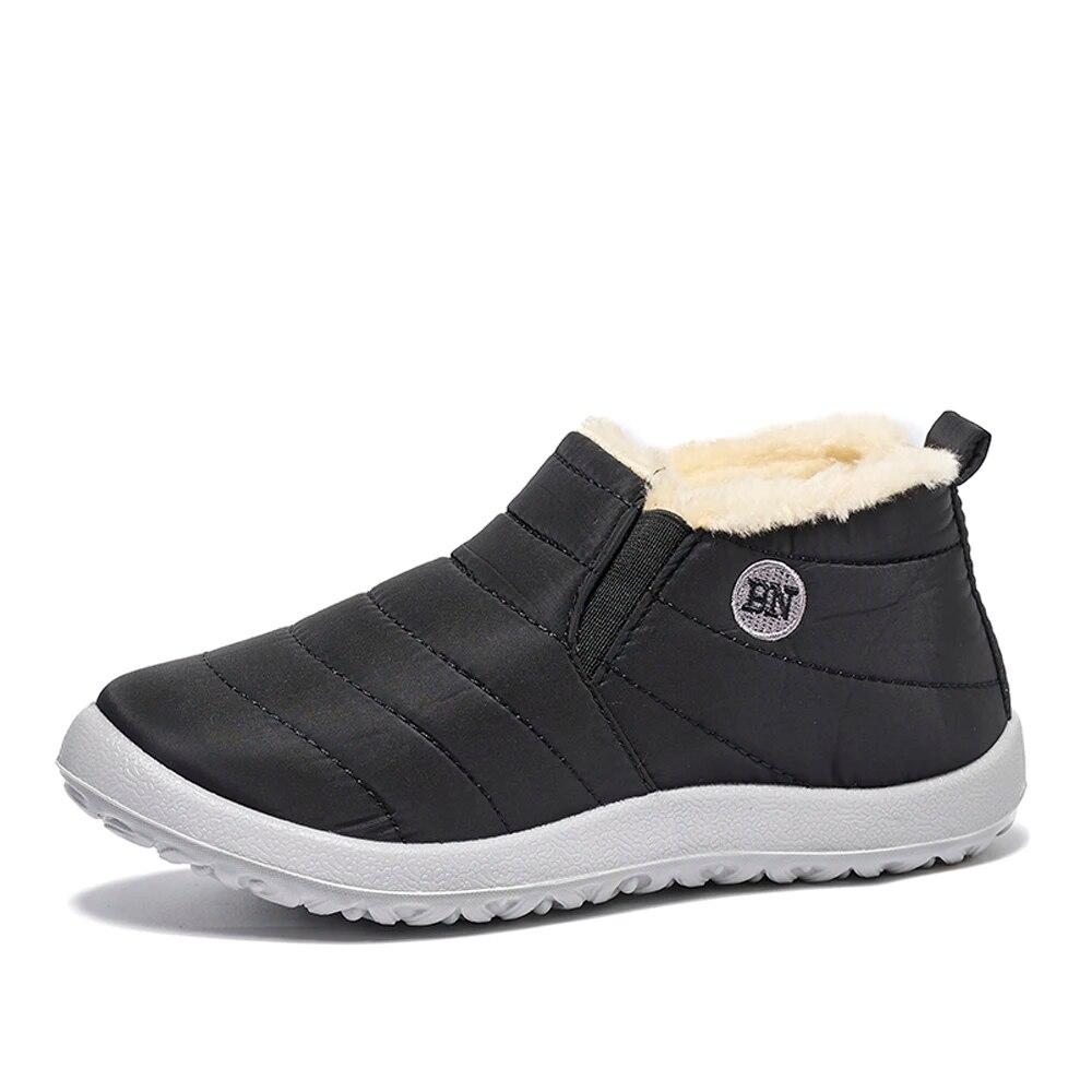 Winter Women Boots Waterproof Snow Boots Causal Ankel Boots Plus Size Women Warm Fur Cotton Plush Shoes