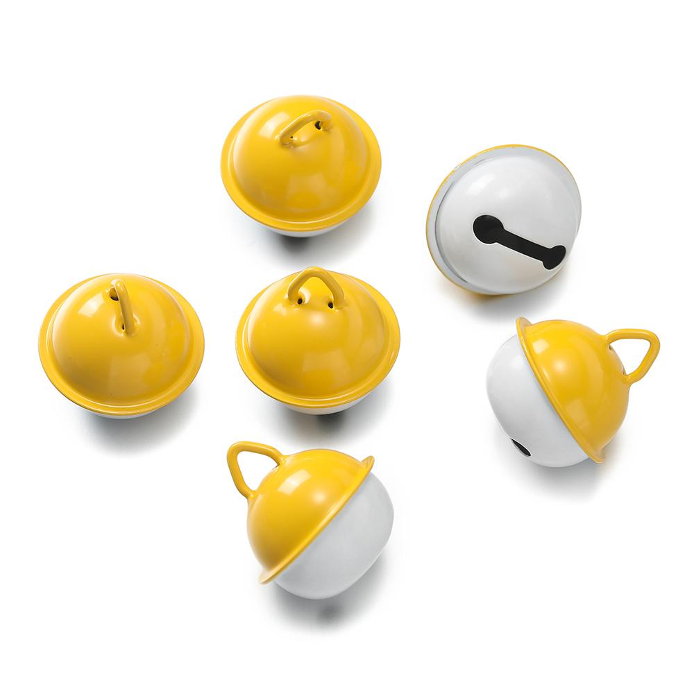 5pcs/lot Metal Bells Jingle Bell Loose Beads for Home Christmas-Tree Decoration Crafts DIY Handmade Earrings Pendants Accessorie