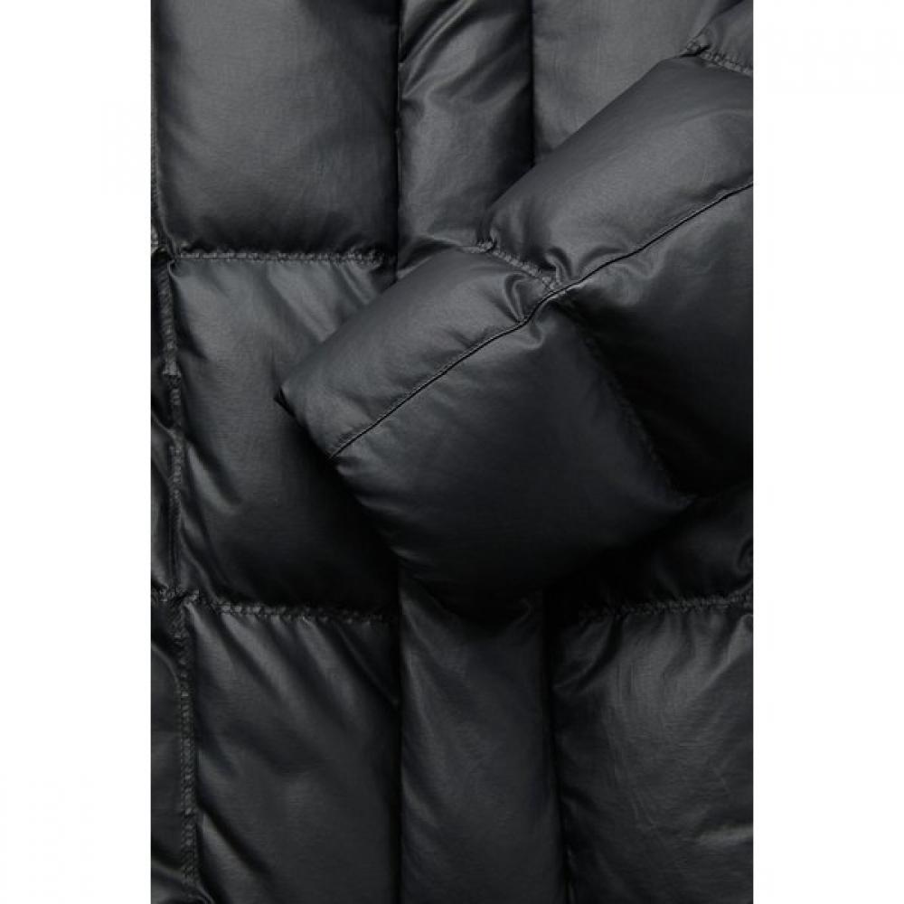 SerieS Men S Leather Like Short Padding Black Sauaw25651bkx