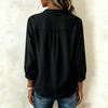 Women's Button Down Shirt, Linen , Breathable Casual Top for Summer