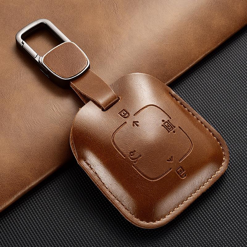 Applicable To Polar Krypton 001 Leather Key Cover Zeekr Car 007gt Special 7x Remote Control 009 Accessories X Protective Case Buckle
