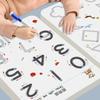 Montessori Pen Control Workbook for Children with Reusable Calligraphy and Tracing Activities