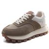 Super fire waffle Forrest Gump shoes soft sole color matching spring BT retro platform casual shoes women's shoes sports shoes