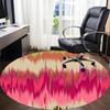 1pc Abstract Pattern Office Round Rug, Non-slip, Soft and Durable Office Rug for Interior Decoration, Perfect for Office, Beautiful Decoration yy26031