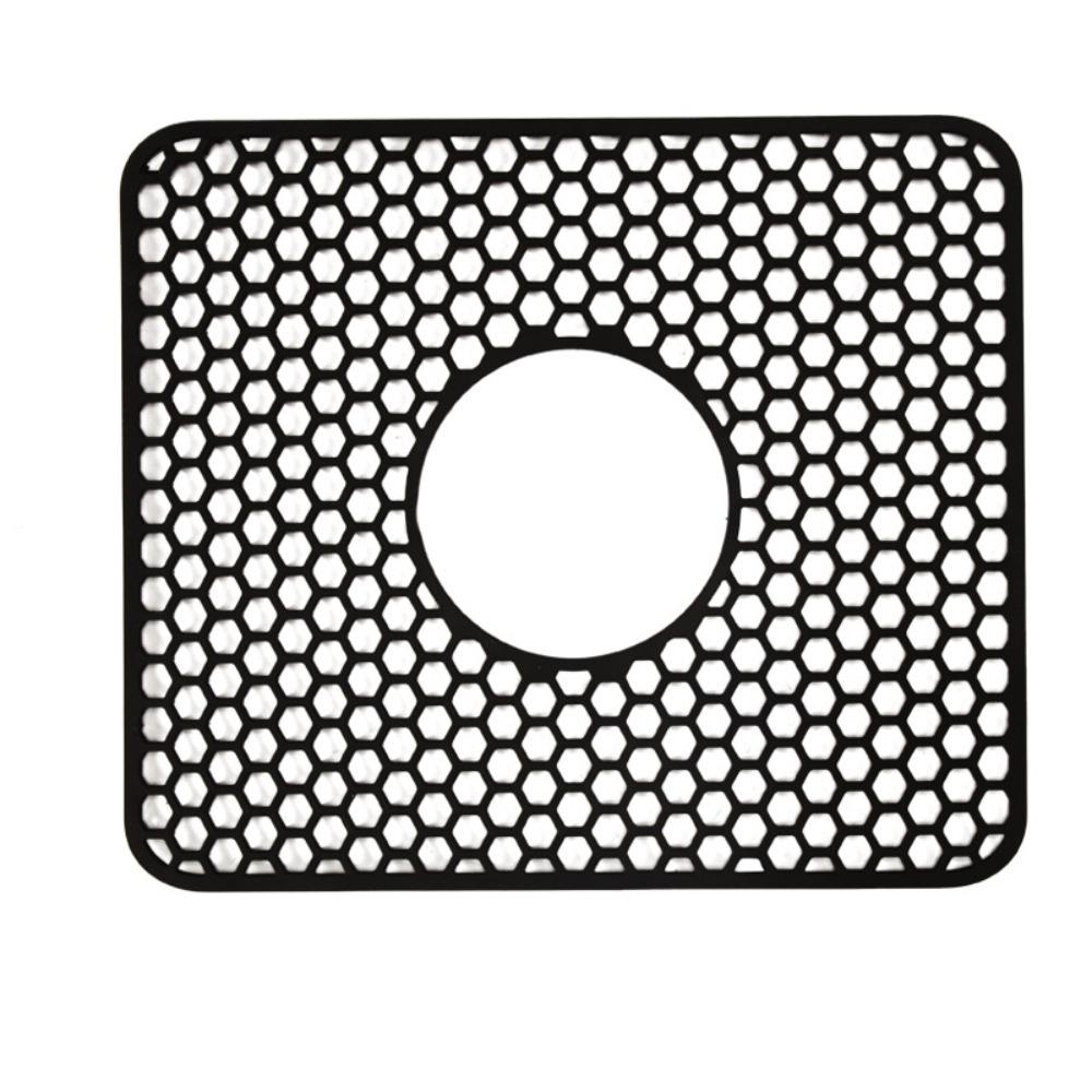 Hollow Dishes Drying Mat Silicone Drain Pad Household Countertop Mat  Tableware