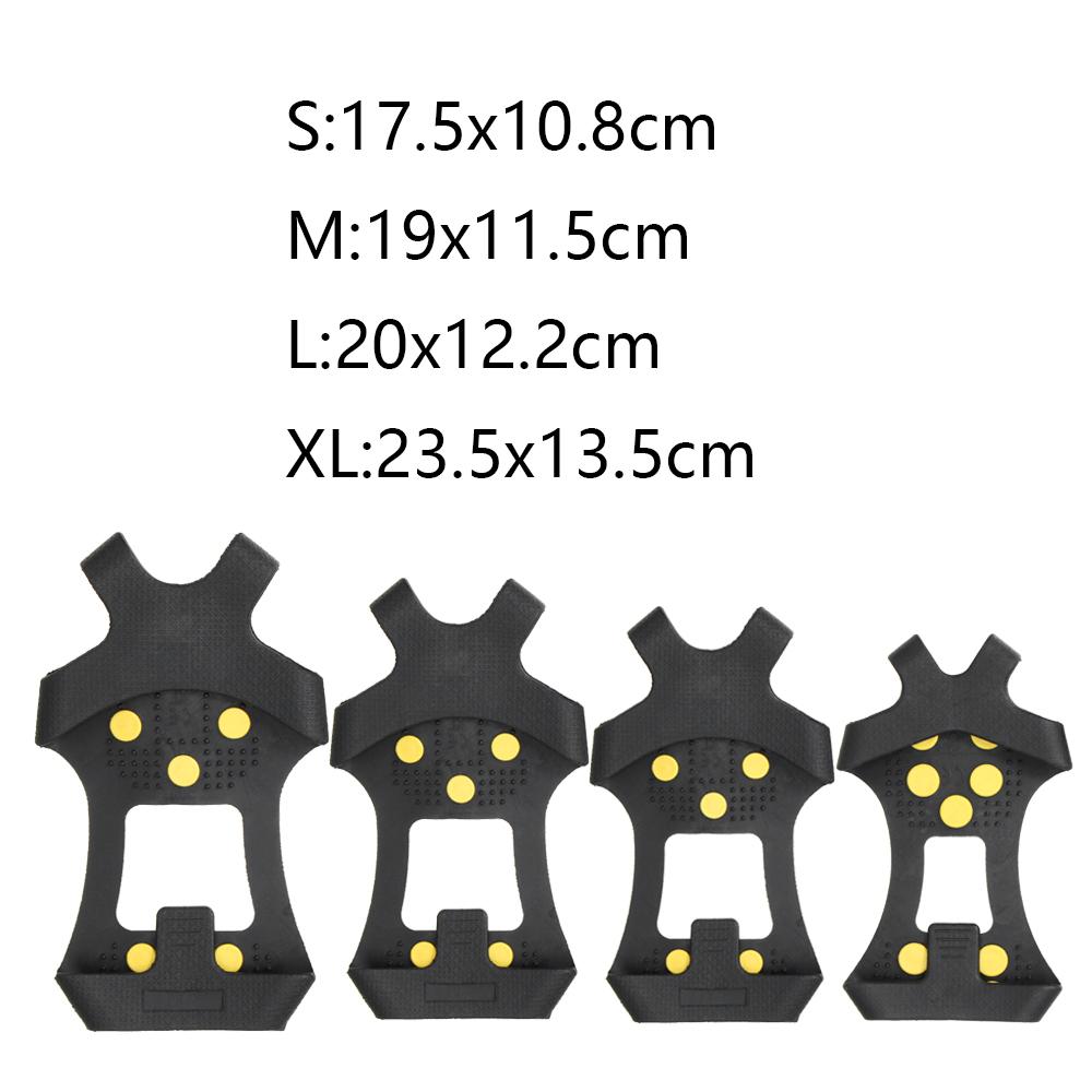 Climbing Grips Cleats Shoe Accessories Anti Slip Crampon Snow Shoes Spikes Ice Gripper