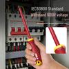 VDE Certified Insulated Screwdriver Set - Electrician's Phillips & Flathead, Anti-Shock Safety