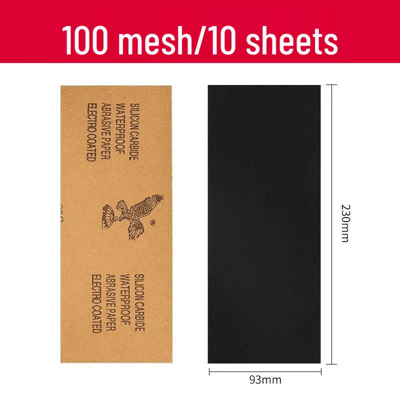 

New 0.01 Sandpaper Set: Fine, Wear-Resistant, Wet & Dry Sanding for Walls & Wood