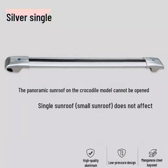 Equation Leopard 5, 3, 7 Roof Aluminum Alloy Luggage Rack Crossbar Suitcase Basket Kui Xi