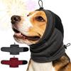 Thickened Dog Ear Muffs Breathable Dog Calming Hoodie Comfortable Quiet Ears Cover  Storms
