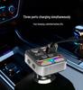 Multi-Function FM Car Charger & MP3 Player with Fast Charging & U Disk Compatibility