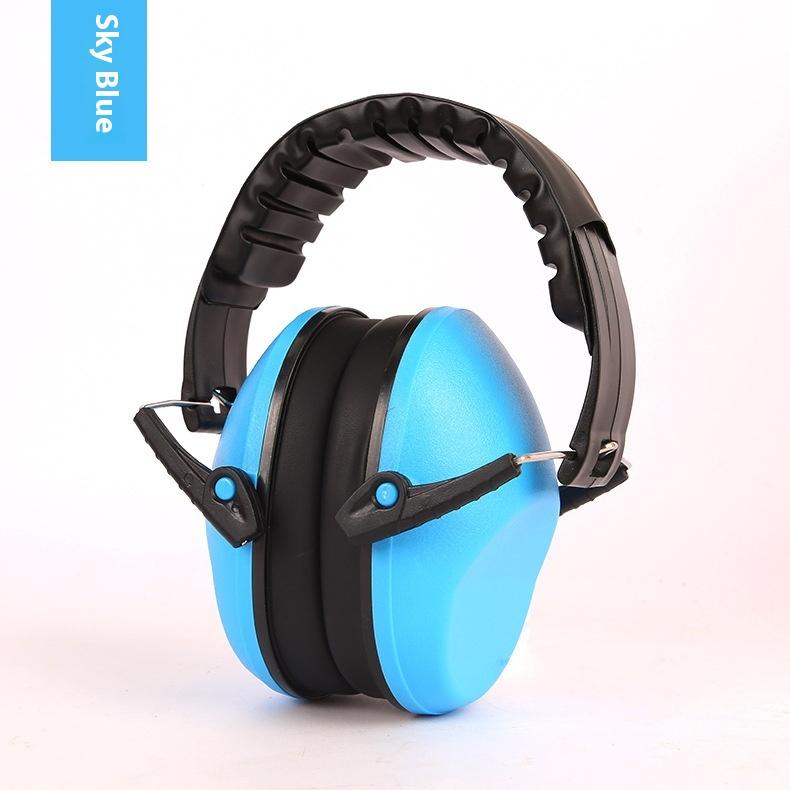 

Детские звукоизоляционные наушники - наушники с шумоподавлением Декомпрессия для сна младенца Защита от шума Детские противошумные наушники Y3C sky blue