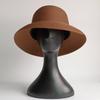Lake Blue Summer Straw Hat French Elegant Outdoor Beach Travel Anti-ultraviolet Women's Straw Hat  Chapeau Femme