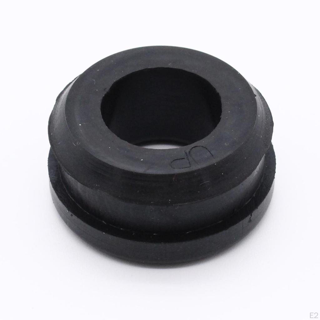 2Pcs Rubber Pcv Breather Grommets, Car Supplies Steel Valve Covers Fit for Sbc Sbf Replacement