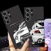 Funda Phone Cover Case for Samsung Galaxy S25 S10 S9 S20 Ultra S23 Note 20 8 9 10 S21 FE S26 S24 Plus Cartoon Cool Car