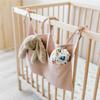 Large Capacity Baby Crib Hanging Bag Bedroom Bedsides Towels Milk Bottle Storage Pouch Removable Organizer Organizer