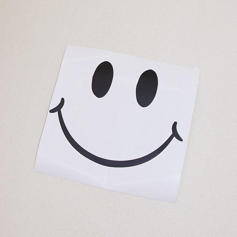 Large Smiling Face Bobo Balloons with Adhesive Letter Stickers for Party Decorations