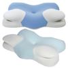 Ergonomic Contoured Pillow High Density Memory Foam Pressure Relief Bed Pillow For Adults Side Sleepers