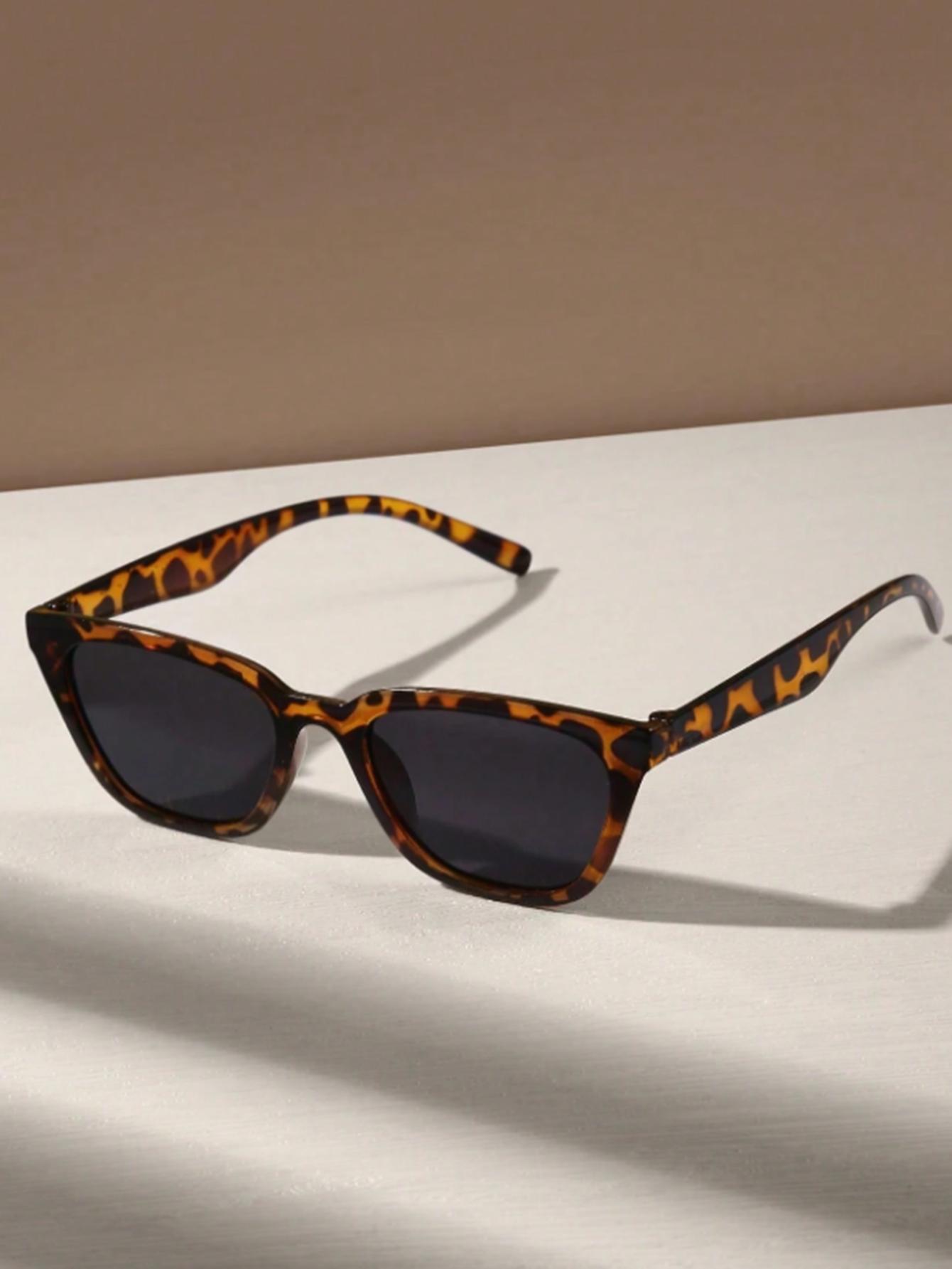 

1Pc Classic Retro Fashion Cat Eye Frame Glasses Fashion Item Glasses/High Quality Lenses Suitable for Party Parties, Holiday Gif