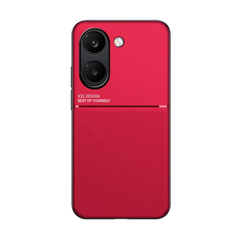 For Poco X8 Pro and X8 Pro Max Embossed Leather Case Magnetic Wireless Charging Good Grip Hand Feeling Soft Silicone Cover8