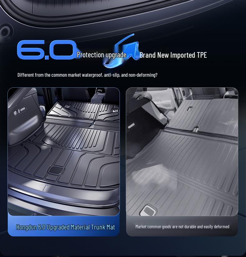 Lantu Zhiyin TPE25 Trunk Mat: New Model Tail Box Interior Accessory