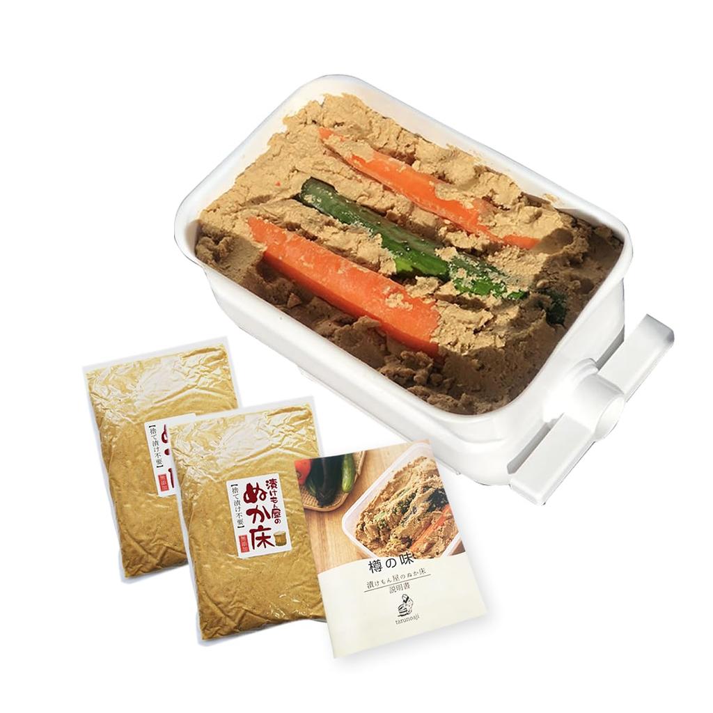 Rice Bran Smart No Domestic Raw Enamel Handle Included [Barrel Taste] Kit, Additives, Materials, Long-Term Aging, Fermentation, Container,