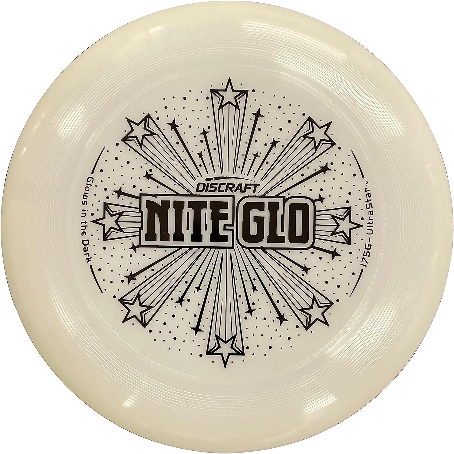 

RANGS Ultra Star 2 Нічне світіння Ultimate Sports 27 см Сертифікований диск Асоціації літаючих дисків Японії та Світової федерації літаючих дисків, 175 г, Діаметр,