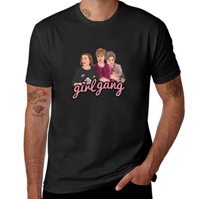 New Girl Gang Aquí No Hay Quien Viva T-Shirt Bluse leere T-Shirts Herren Grafik-T-Shirts Hip Hop