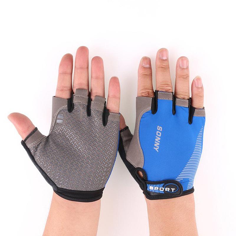 

Велоперчатки для мужчин и женщин Нескользящие Летние Рыбацкие Тонкие Ледяной Шелк Пальцы Без Пальцев Вождение Йога Защита от Солнца Полупальцевые Фитнес Перчатки XL