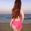 [Love Peach] Racing Swimsuit Swimsuit for Swimming Pool Hot Spring Swimsuit