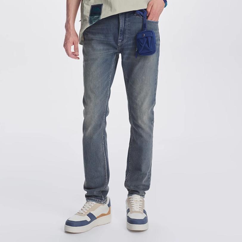 Lee Jeans Men's Blue Thin Tapered Pants LMB241709203410A05946