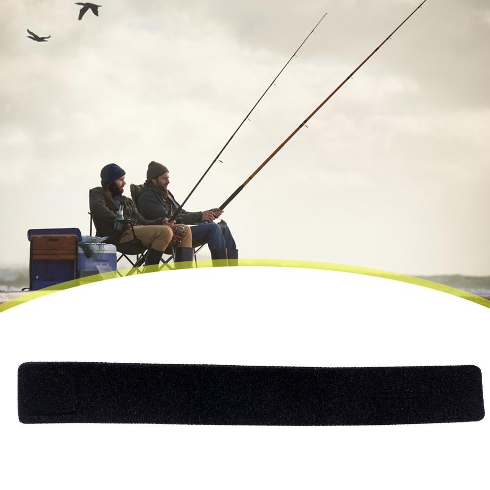 Tackle Elastic Wrap Band Holder Adjustable Fit Portable Outdoor Fishing Tool Multi-Functional Fishing Rod Wrap Strap for Fishing
