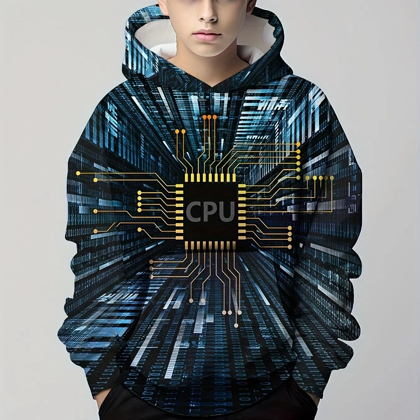 

Дитячий одяг Толстовки Дитячий одяг Довгі рукави для хлопчиків Повсякденний 3D-принт Модний одяг для дівчат Літньо-осінній одяг Одяг для хлопчиків Топи 110CM