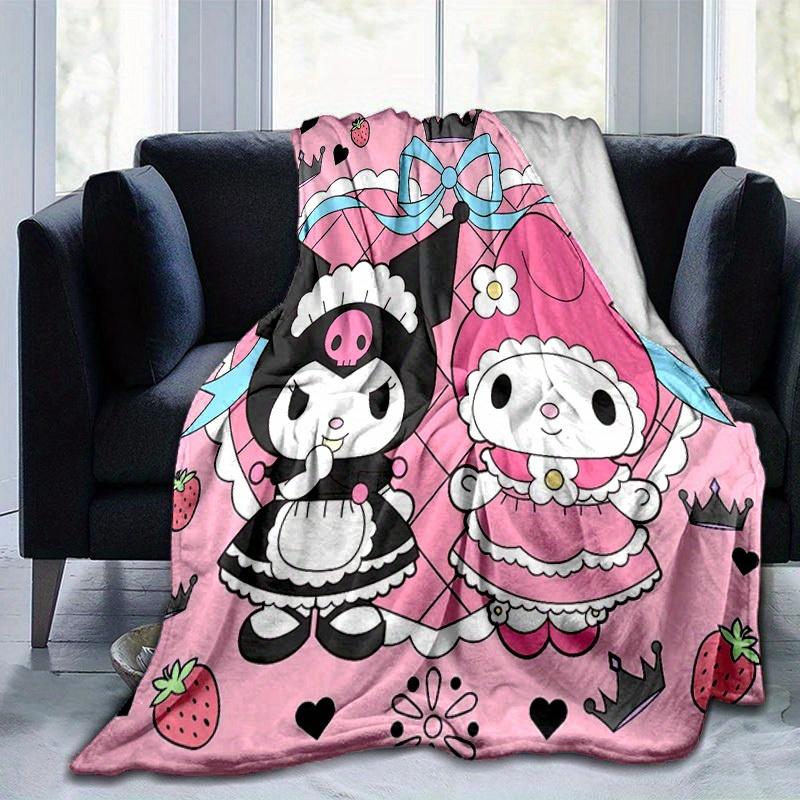 

1pc. Cute Cartoon Character Print Blanket - Perfect for Home, Office, or Outdoor Use - Ideal G 100x150cm