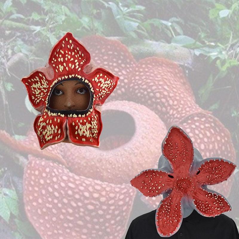 Mask Latex Chomper Monster Headgear Halloween Horror Theme Prop