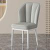 Nordic Cream Dining Chair – Minimalist Designer Lounge Chair, Modern Living Room & Dining Room Furniture