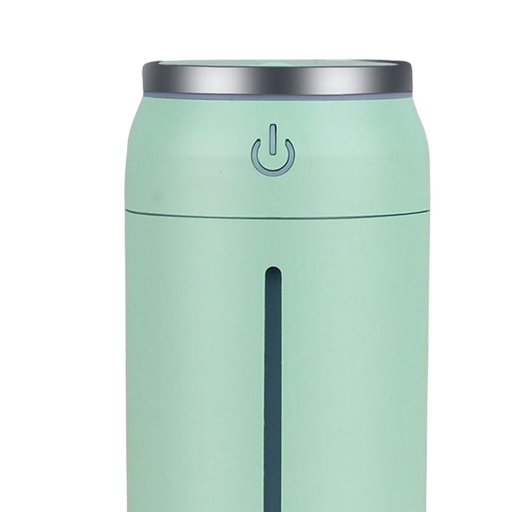 Car Air Humidifier with Lights USB Fan Portable Noiseless 220ml Cool Mist