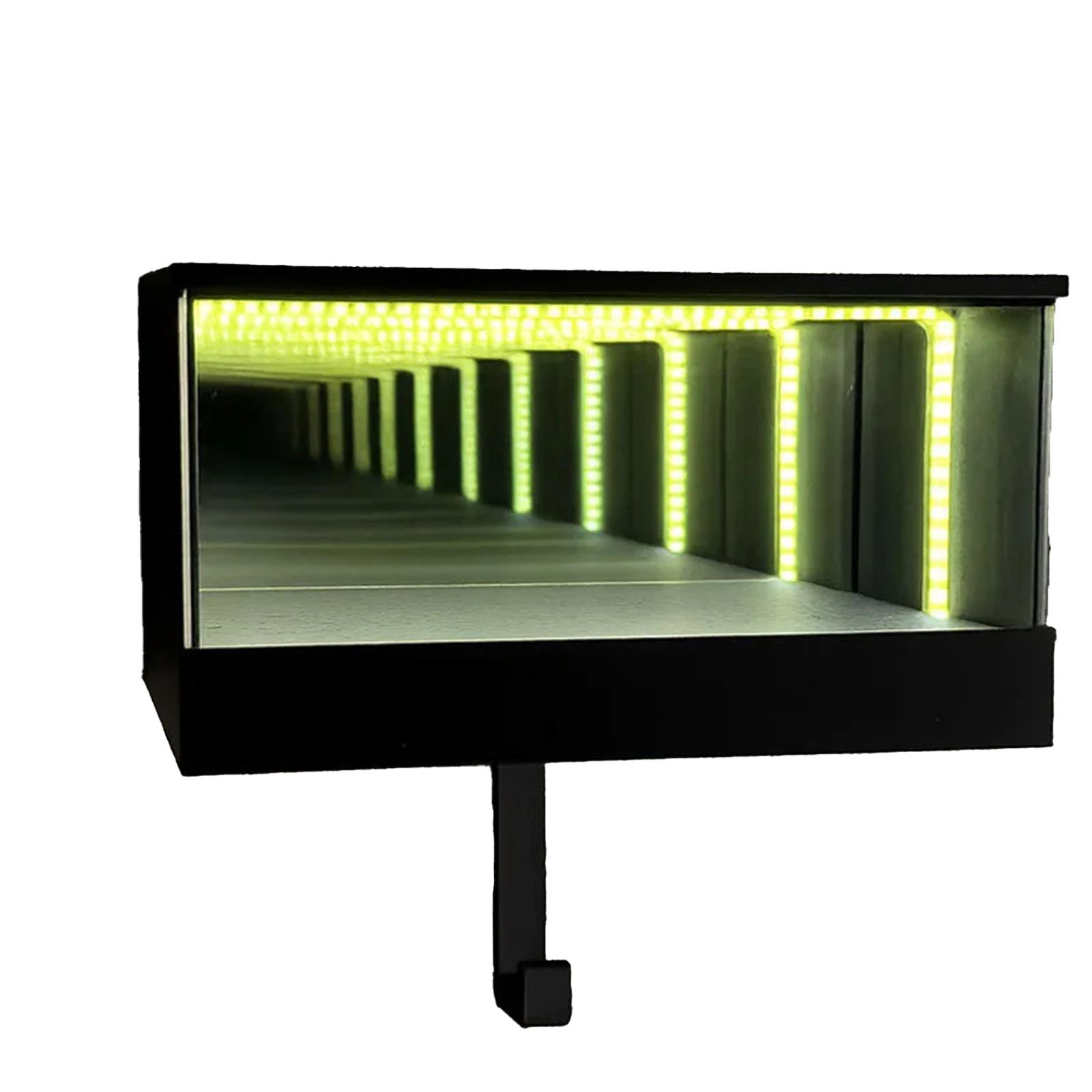 

Автомобильный светящийся бесконечный гаражный крючок для ключей One Size чёрный