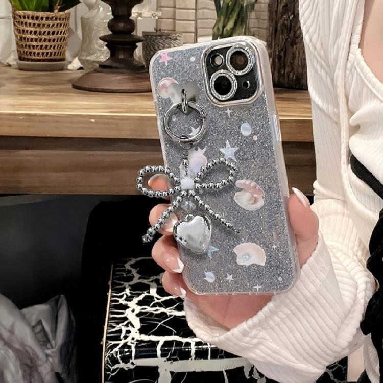 Lovely Keychain Pendants Sturdy Alloy Bowknot with Elegant Charm Bag Accessories for Trendy Ladies Women Daily Use