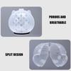 Comfortable Cats Muzzle Protective Space Helmet Prevents Licking Adjusting and Comfortable Head Cover for Pet Grooming X3UC