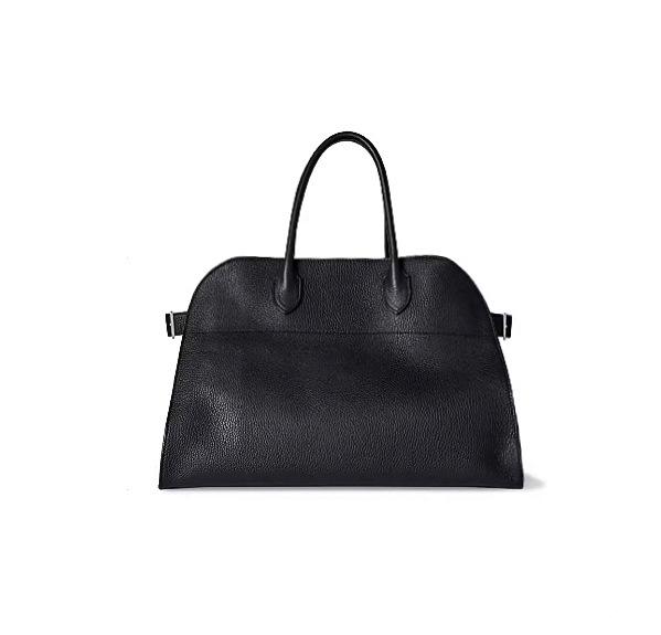 THE ROW Margaux 15 Semišová taška - Velkokapacitní podzimní/zimní dojíždějící aktovka