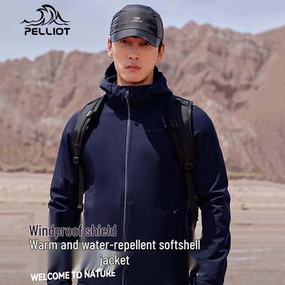 Men's Windproof Hiking Softshell Jacket