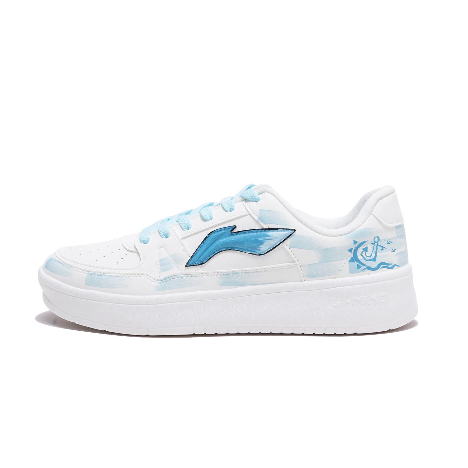 Li Ning Январь 1.0 Легкие и дышащие низкие кеды для скейтборда Мужские AGCV493-1(Команда893-) 40